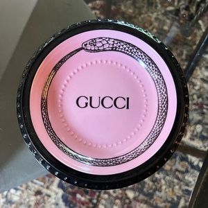 GUCCI TRINKET TRAY/RING DISH - PINK GINORI PORCELAIN with BRANDED GIFT BOX & BAG
